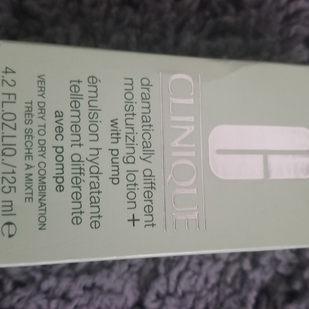 Clinique moisturizer